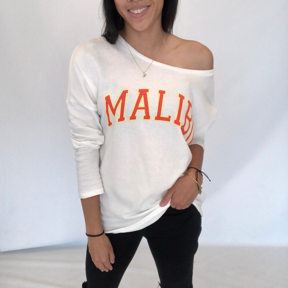 🔵LAST S// MILEY Malibu Light Pullover
